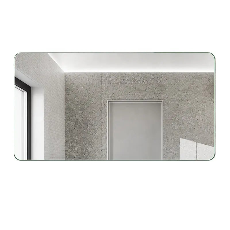 Factory Direct Modern Illuminated Wall Mounted Frameless Mirror for Home Decor Clear Bathroom Vanity for Hotel Washroom