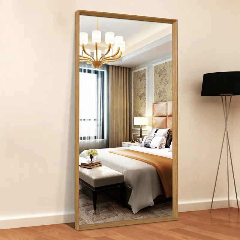 Wholesale Full Length Mirror Standing Hanging PS Frame Large Rectangle Bedroom Floor Dressing Mirrors