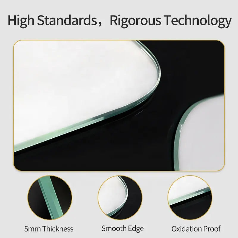 New Design Home Decorative Aluminium Alloy Frame Narrow Mirror Wall Mounted Full Length Mirror Dressing Mirror