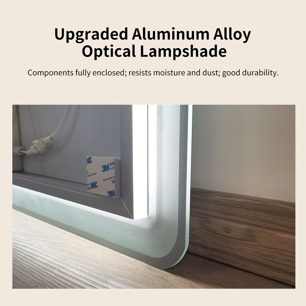 Yishare Radar-Sensing Frameless Backlit Explosion-Proof Full-Length Mirror