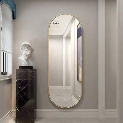Yishare Obround Framed High-Definition Explosion-Proof Full-Length Mirror