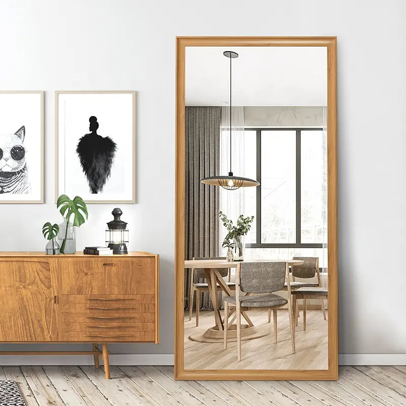 High Quality Modern Style Full-Length Wall and Floor Mirror Household Framed Full-Body Mirror for Home Decorative Use