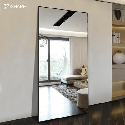 Yishare Rectangular Aluminum-Frame Ultra-Clear Explosion-Proof Bathroom Mirror