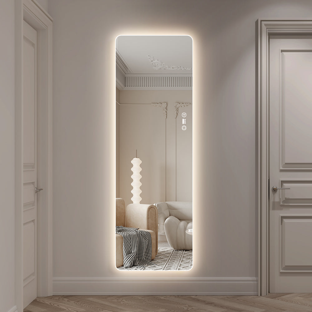 Yishare Radar-Sensing Frameless Backlit Explosion-Proof Full-Length Mirror