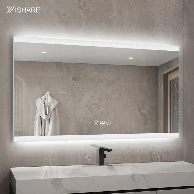 Wholesale Modern LED Dressing Table Lighting Bathroom Wall Mirror Headlight Graphic Design Solution IP44 Hotel Villa Home Decoration
