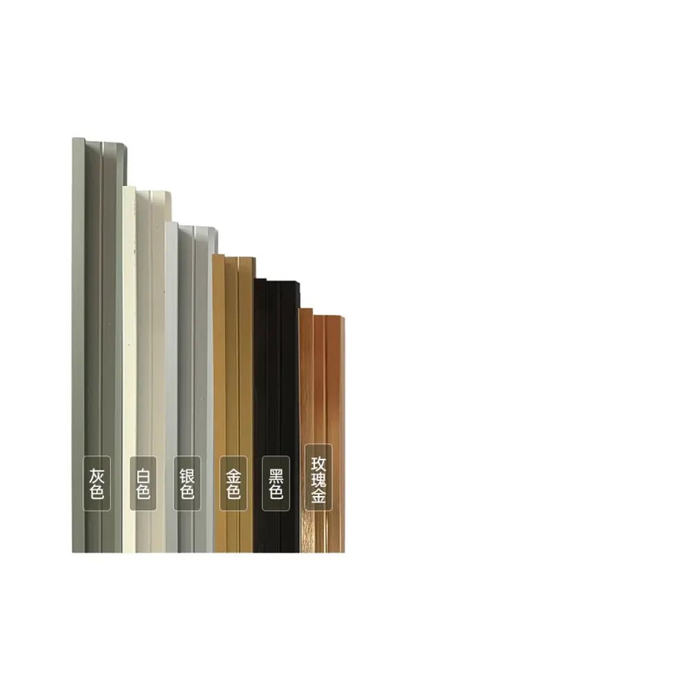 Factory Direct Contemporary Full Length Rectangle Shape Wall-Mounted Glass Mirror Aluminum Alloy Frame Stand Floor Mirror