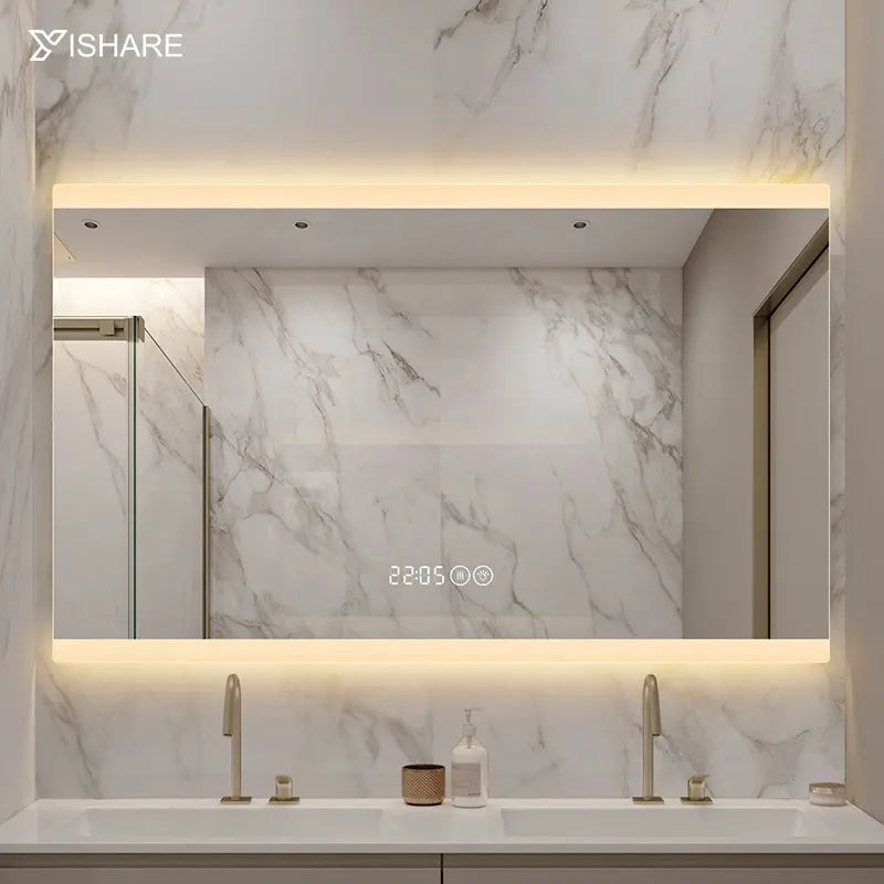 Wholesale Modern LED Dressing Table Lighting Bathroom Wall Mirror Headlight Graphic Design Solution IP44 Hotel Villa Home Decoration
