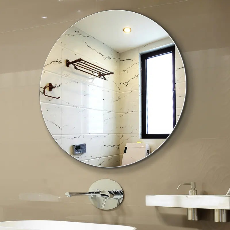 Yishare High Quality Illuminated Minimalist Mirror Modern Makeup Vanity Wall Hanging for Hotel House for Bathroom Decorative